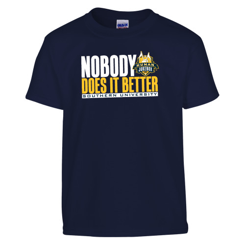  Youth Navy T Shirt - Nobody Does It Better Stacked
