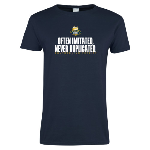  Womens Short Sleeve Navy Tee - Often Imitated