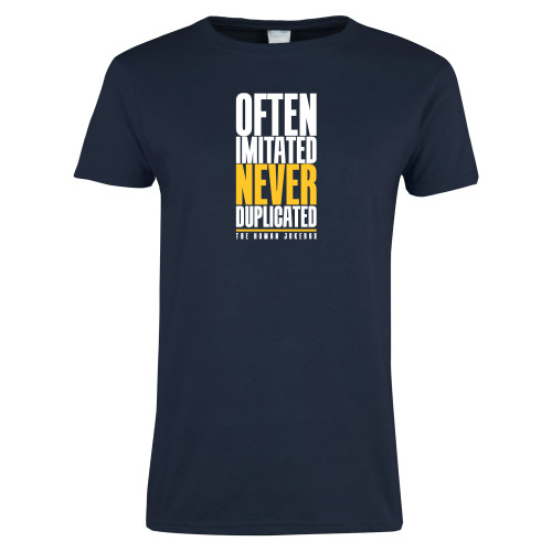  Womens Short Sleeve Navy Tee - Often Imitated
