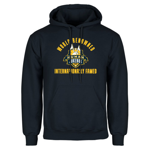  Navy Fleece Hoodie - World Renowed