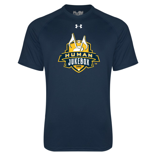  Under Armour Navy Tech Tee - The Human Jukebox Official Mark