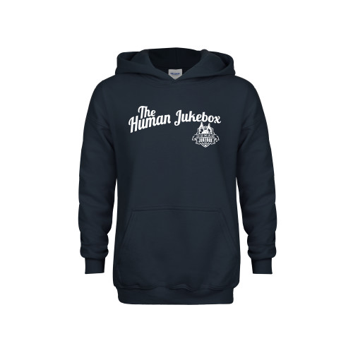 Youth Navy Fleece Hoodie - The Human Jukebox Script