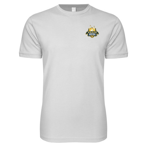  Next Level White SoftStyle T Shirt - The Human Jukebox Official Mark