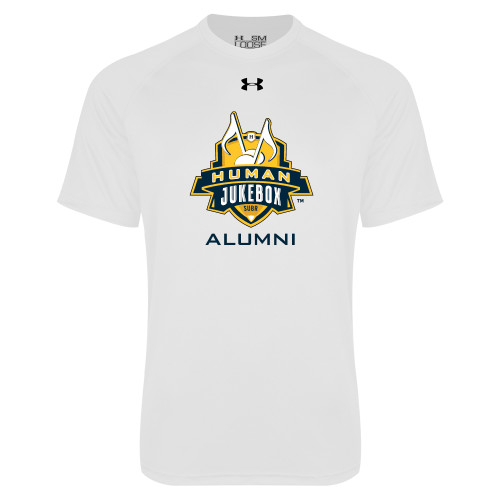  Under Armour White Tech Tee - Alumni