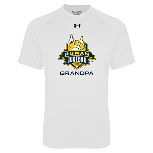  Under Armour White Tech Tee - Grandpa