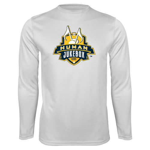 Main Image for  White Performance Long Sleeve Shirt