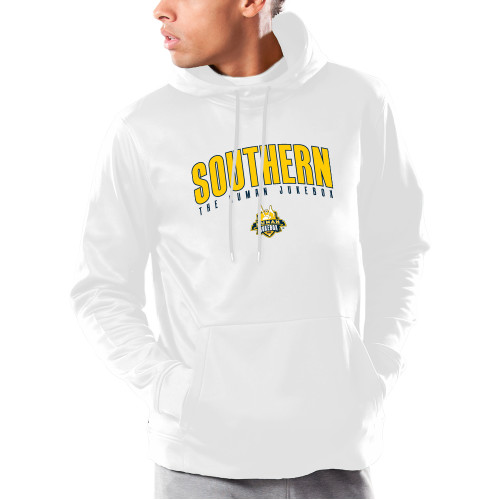  Under Armour White Armour Fleece Hoodie - Arched Southern The Human Jukebox
