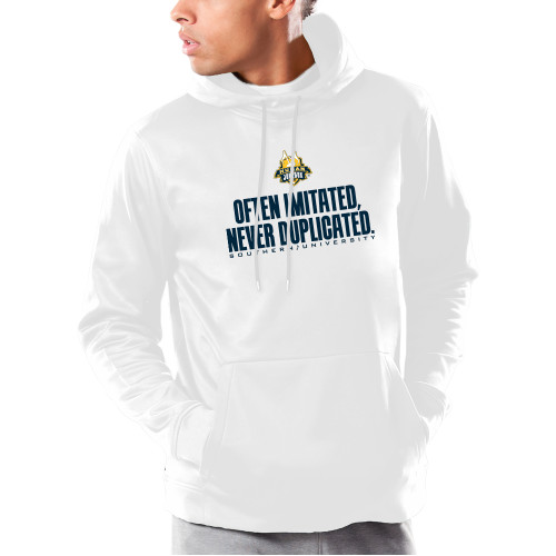  Under Armour White Armour Fleece Hoodie - Often Imitated