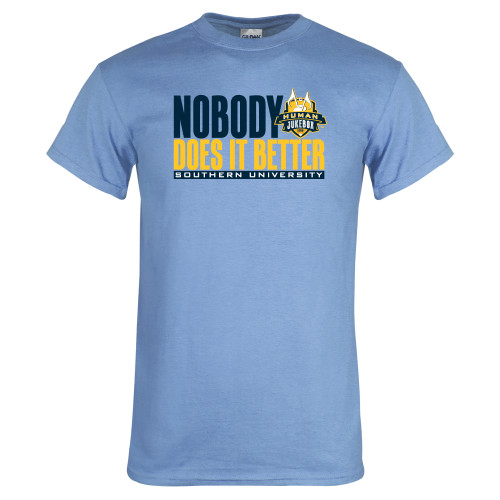  Light Blue T Shirt - Nobody Does It Better Stacked