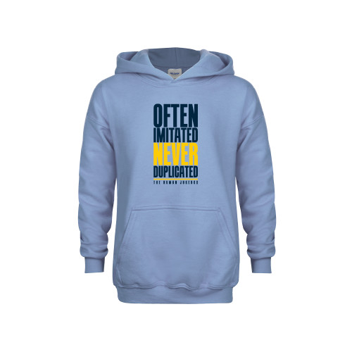  Youth Light Blue Fleece Hoodie - Often Imitated