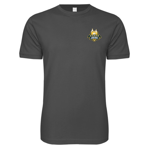  Next Level Charcoal SoftStyle T Shirt - The Human Jukebox Official Mark