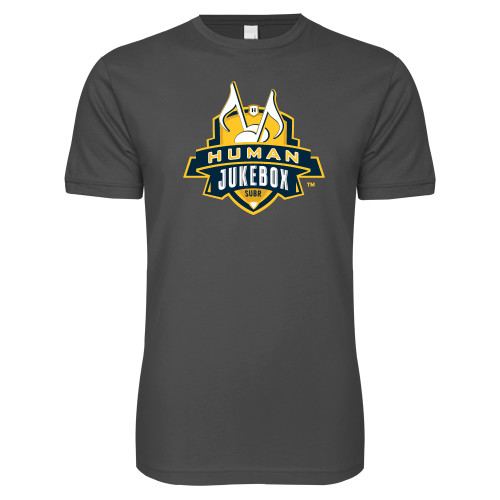  Next Level Charcoal SoftStyle T Shirt - The Human Jukebox Official Mark
