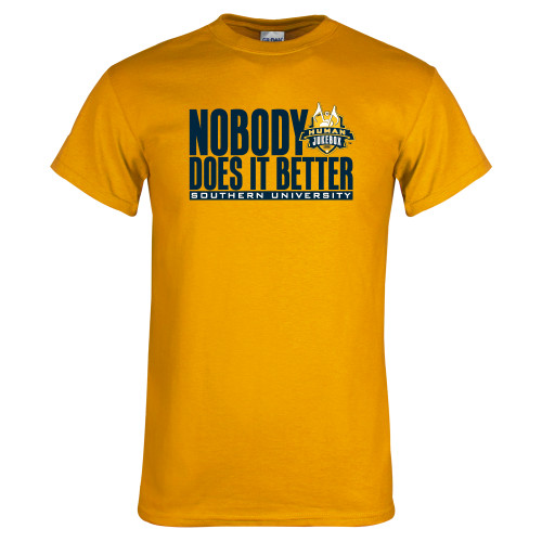  Gold T-Shirt - Nobody Does It Better Stacked
