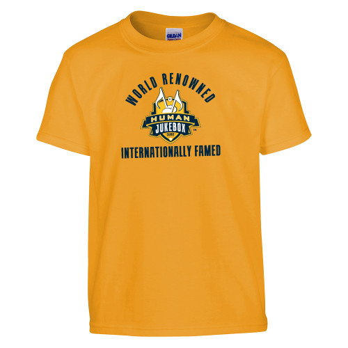  Youth Gold T-Shirt - World Renowed