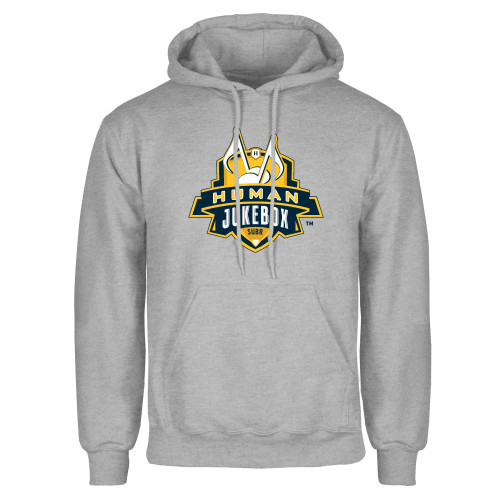  Grey Fleece Hoodie - The Human Jukebox Official Mark