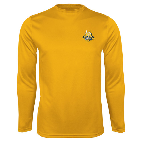  Gold Performance Long Sleeve Shirt - The Human Jukebox Official Mark