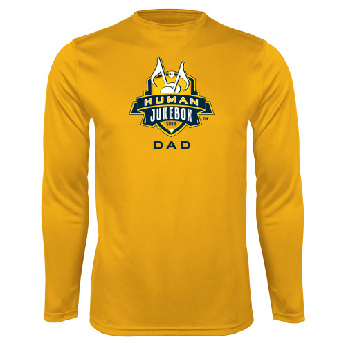  Gold Performance Long Sleeve Shirt - Dad