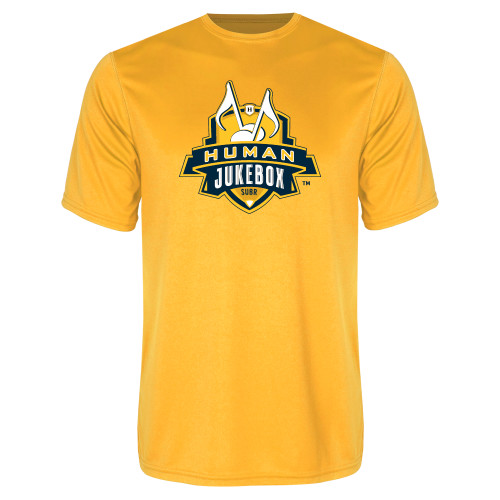  Gold Performance Tee - The Human Jukebox Official Mark
