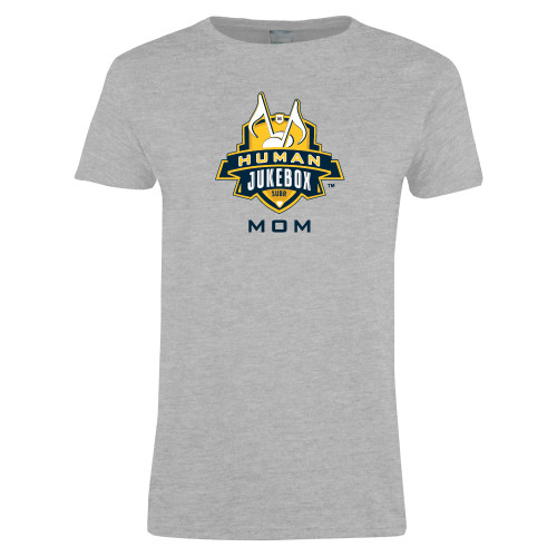 Womens Grey Short Sleeve Tee - Mom