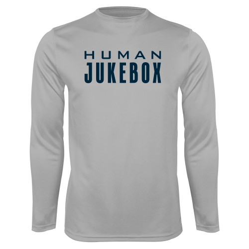 Platinum Performance Long Sleeve Shirt - Human Jukebox Wordmark