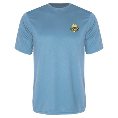  Light Blue Performance Tee - The Human Jukebox Official Mark