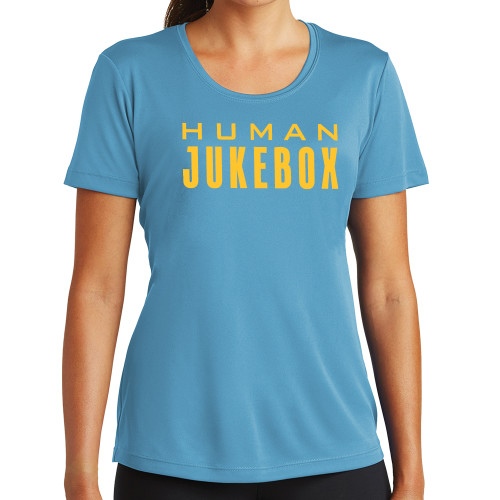 Main Image for  Womens Light Blue Performance Short Sleeve Tee