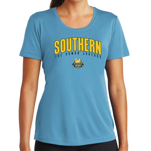 Main Image for  Womens Light Blue Performance Short Sleeve Tee