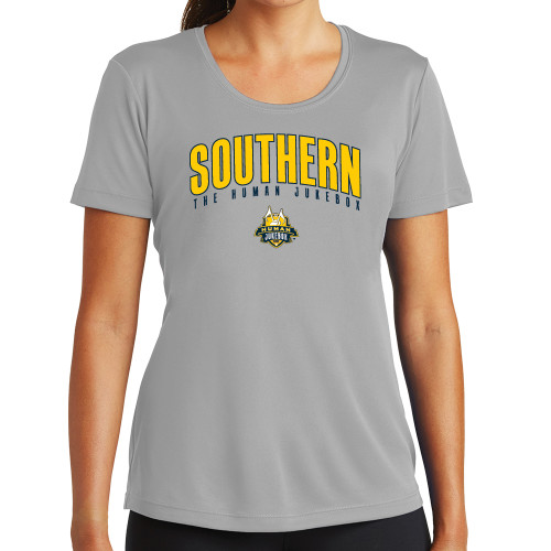 Main Image for  Womens Grey Performance Short Sleeve Tee
