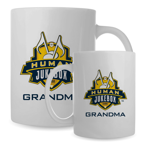  Full Color White Mug 15oz - Grandma