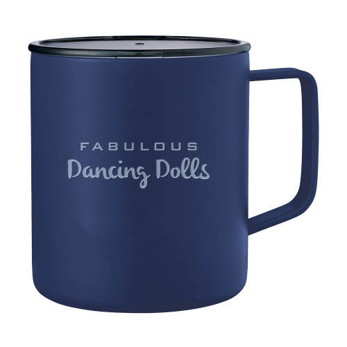  Rover Camp Vacuum Insulated Navy Mug 14oz - Fabulous Dancing Dolls Wordmark Engraved