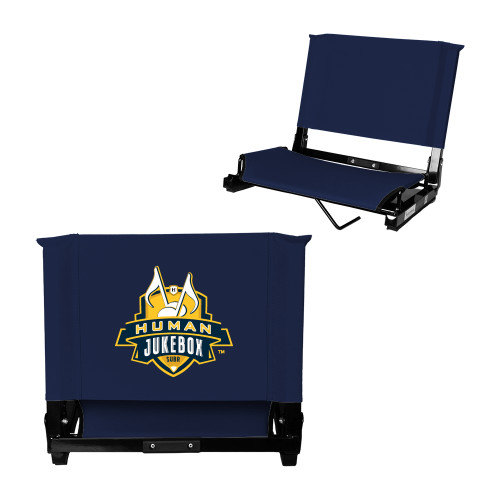  Stadium Chair Navy - The Human Jukebox Official Mark