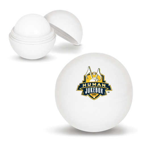  White Lip Moisturizer Ball - The Human Jukebox Official Mark