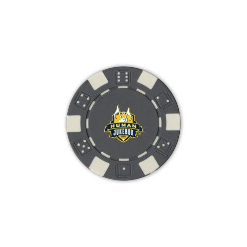  Grey Game Chip - The Human Jukebox Official Mark