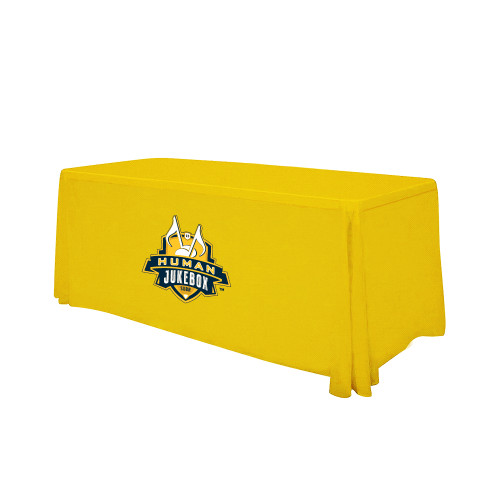  Gold 6 foot Table Throw - The Human Jukebox Official Mark