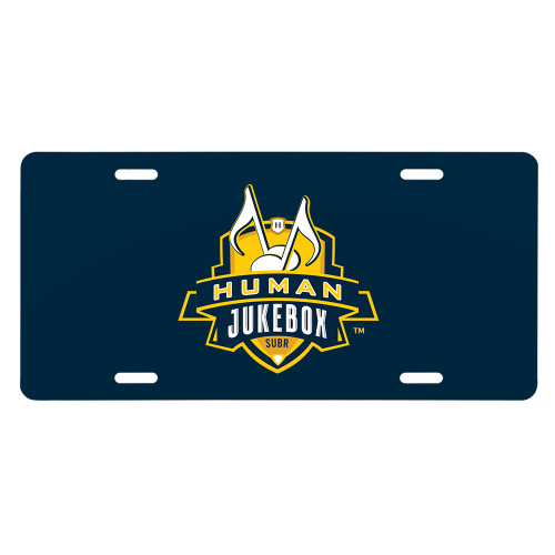  License Plate - The Human Jukebox Official Mark
