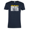 Thumbnail image for  Womens Short Sleeve Navy Tee