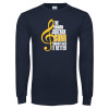 Thumbnail image for  Navy Long Sleeve T-Shirt