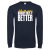 Thumbnail image for  Navy Long Sleeve T-Shirt
