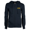 Thumbnail image for  ENZA Womens Navy Fleece Full Zip Hoodie