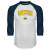Thumbnail image for  White/Navy Raglan Baseball T Shirt