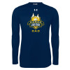 Thumbnail image for  Under Armour Navy Long Sleeve Tech Tee