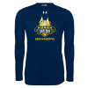 Thumbnail image for  Under Armour Navy Long Sleeve Tech Tee
