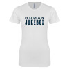 Thumbnail image for  Next Level Womens White Boyfriend Tee