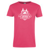 Thumbnail image for  Womens Hot Pink Short Sleeve Tee