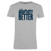 Thumbnail image for  Womens Grey Short Sleeve Tee