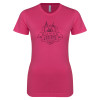 Thumbnail image for  Next Level Womens Fuchsia Boyfriend Tee