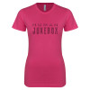 Thumbnail image for  Next Level Womens Fuchsia Boyfriend Tee