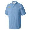 Thumbnail image for  Columbia Light Blue Tamiami Performance Short Sleeve Shirt