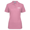 Thumbnail image for  Womens Silk Touch Light Pink Pique Polo