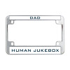 Thumbnail image for  Metal Motorcycle License Plate Frame in Chrome